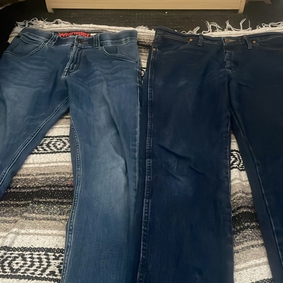 PreOwned Wrangler Cowboy Jeans Good Condition Size 32x 32 Ultra Flex 30X32 . - Picture 2 of 16